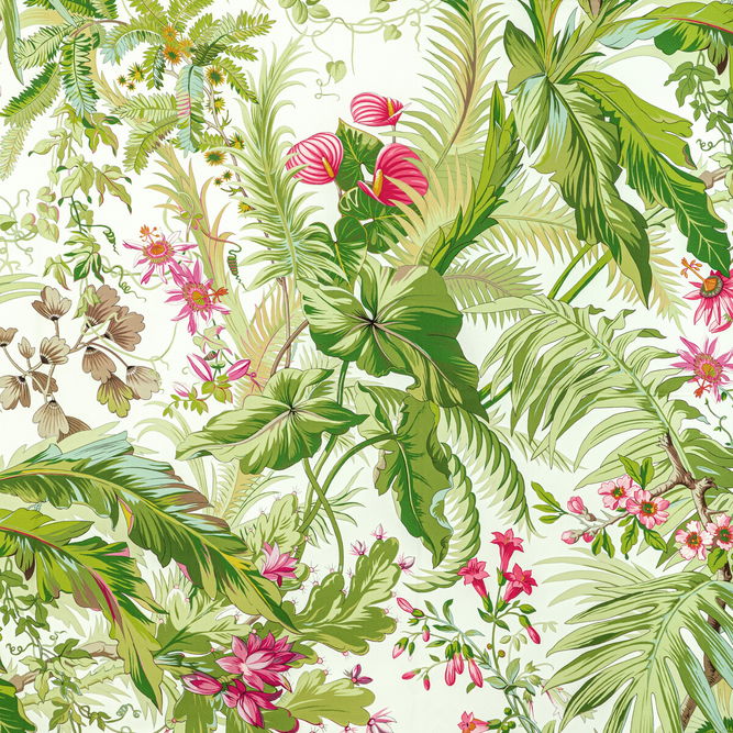 Brunschwig &amp; Fils Majorelle Print Spring Fabric