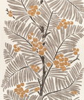 Brunschwig & Fils Palmar Print Stone Fabric