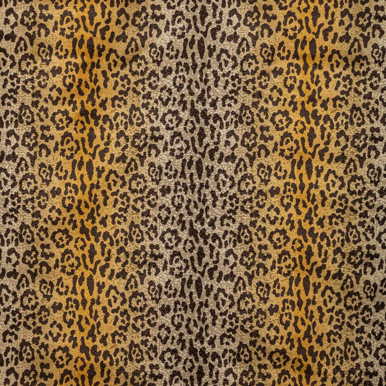 Brunschwig &amp; Fils Le Felin Velvet Cognac Fabric