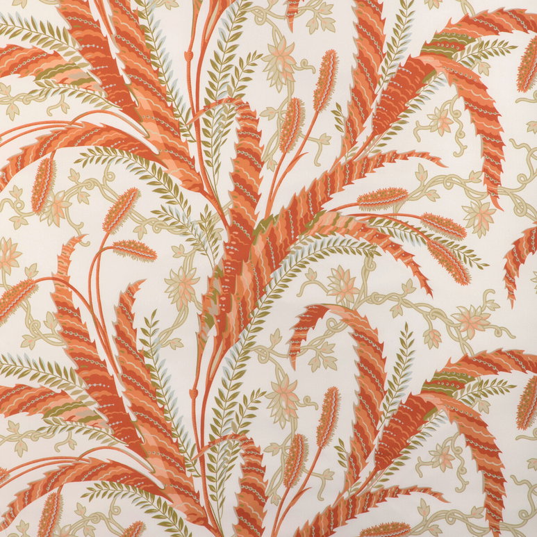 Brunschwig &amp; Fils Vernay Print Apricot Fabric