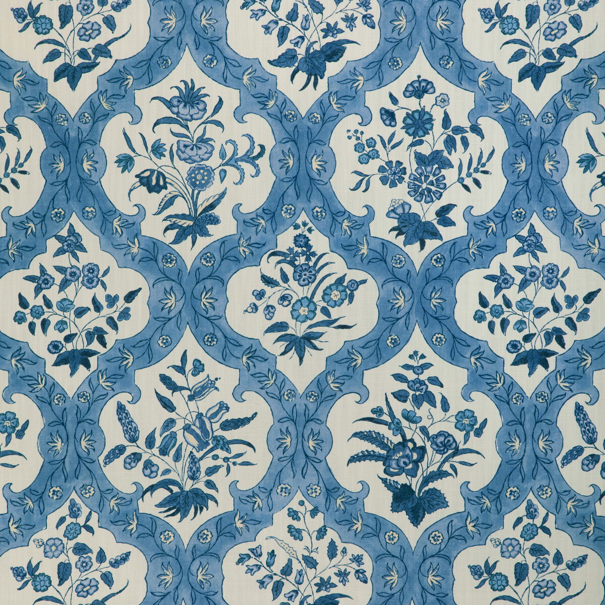 Brunschwig & Fils Les Touches Fabric Blue 8012138.5 - 2 Yard Minimum Order
