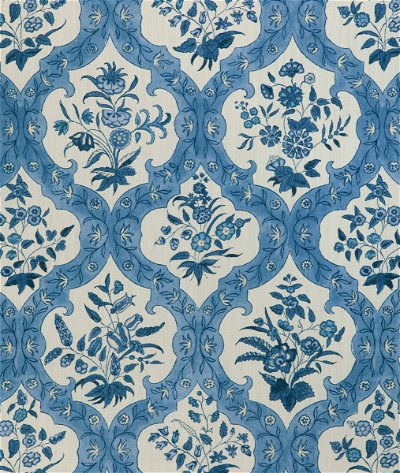 Brunschwig & Fils Ventoux Print Sky/Blue Fabric