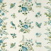 Brunschwig & Fils Aurel Print Aqua/Leaf Fabric