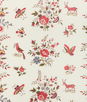 Brunschwig & Fils Aurel Print Red/Green Fabric