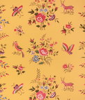 Brunschwig & Fils Aurel Print Gold/Red Fabric