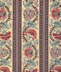 Brunschwig & Fils Lauris Print Beige/Teal Fabric