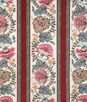Brunschwig & Fils Lauris Print Red/Blue Fabric