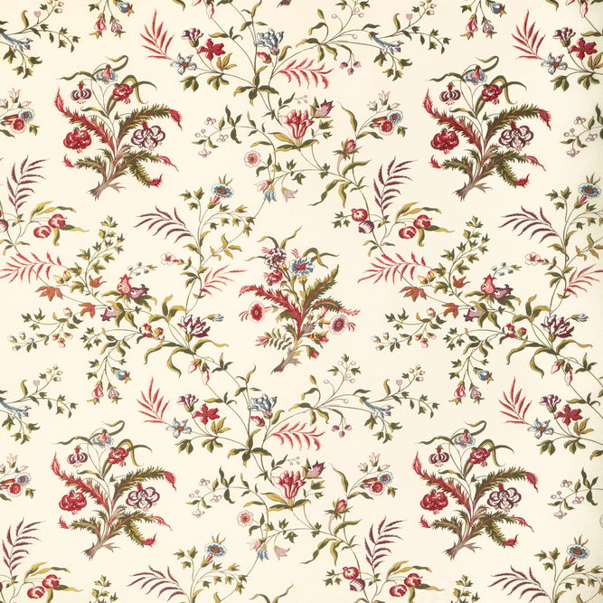 Brunschwig &amp; Fils Chancay Print Beige/Multi Fabric
