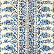 Brunschwig & Fils Visan Print Navy/Sky Fabric