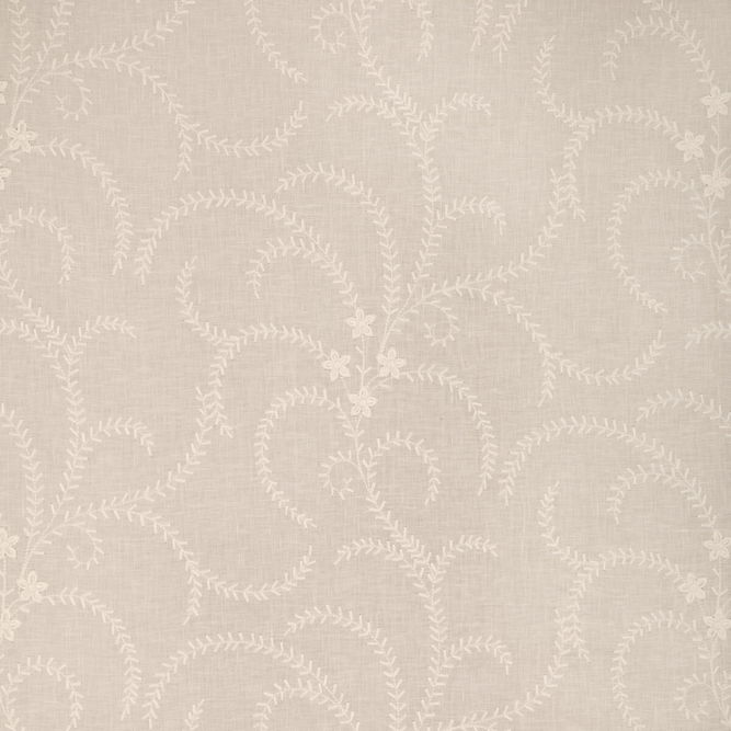 Brunschwig &amp; Fils Gerbaud Sheer Ivory Fabric