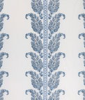 Brunschwig & Fils Yara Paisley Embroidery Sky Fabric