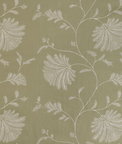 Brunschwig & Fils Maelle Embroidery Celery Fabric