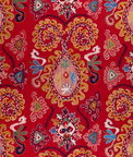 Brunschwig & Fils Lavali Embroidery Red/Gold Fabric