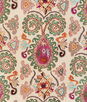 Brunschwig & Fils Lavali Embroidery Plum/Multi Fabric