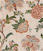 Brunschwig & Fils Anduze Embroidery Apricot/Sage Fabric