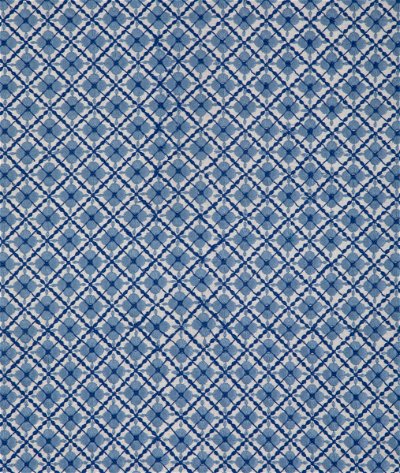 Brunschwig & Fils Ines Embroidery Blue Fabric