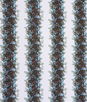 Brunschwig & Fils Rayure Fleurie II Lake Fabric