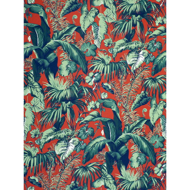 Brunschwig &amp; Fils Feuillage II Rouge Fabric