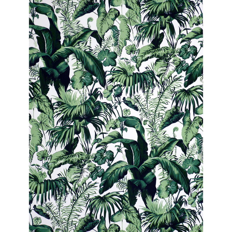 Brunschwig &amp; Fils Feuillage II Blanc Fabric