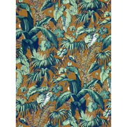 Brunschwig & Fils Feuillage II Tobacco Fabric