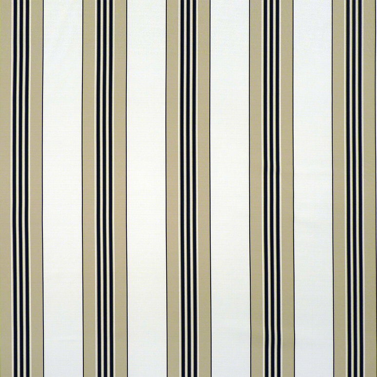 Brunschwig &amp; Fils Rayure II Beige Fabric