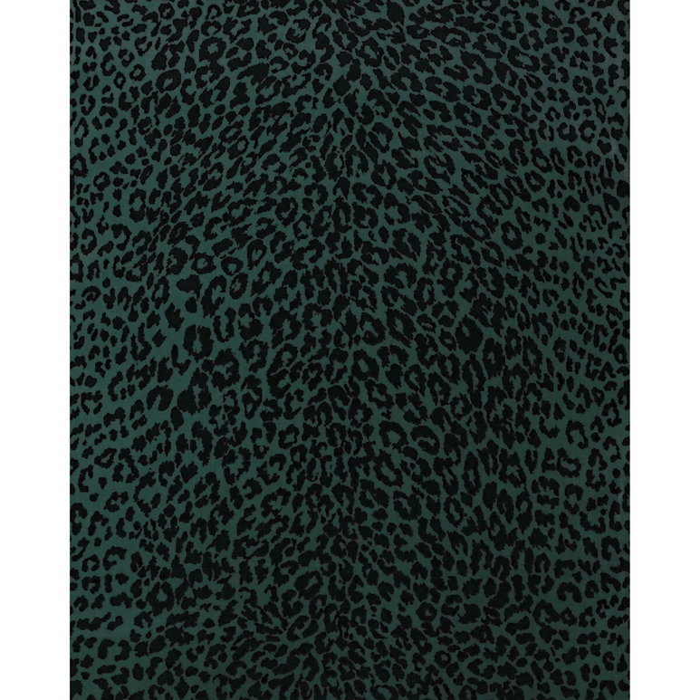 Brunschwig &amp; Fils Madeleine's Leopard Teal Fabric