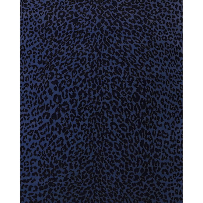 Brunschwig &amp; Fils Madeleine&#39;s Leopard Ink Fabric