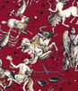 Brunschwig & Fils Cosmique Print Ruby Fabric