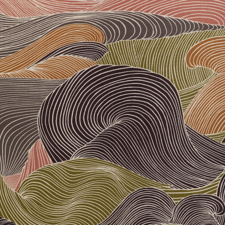 Brunschwig &amp; Fils Tourbillon Print Multi Fabric