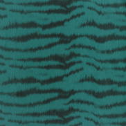 Brunschwig & Fils Tigre Warp Print Teal Fabric