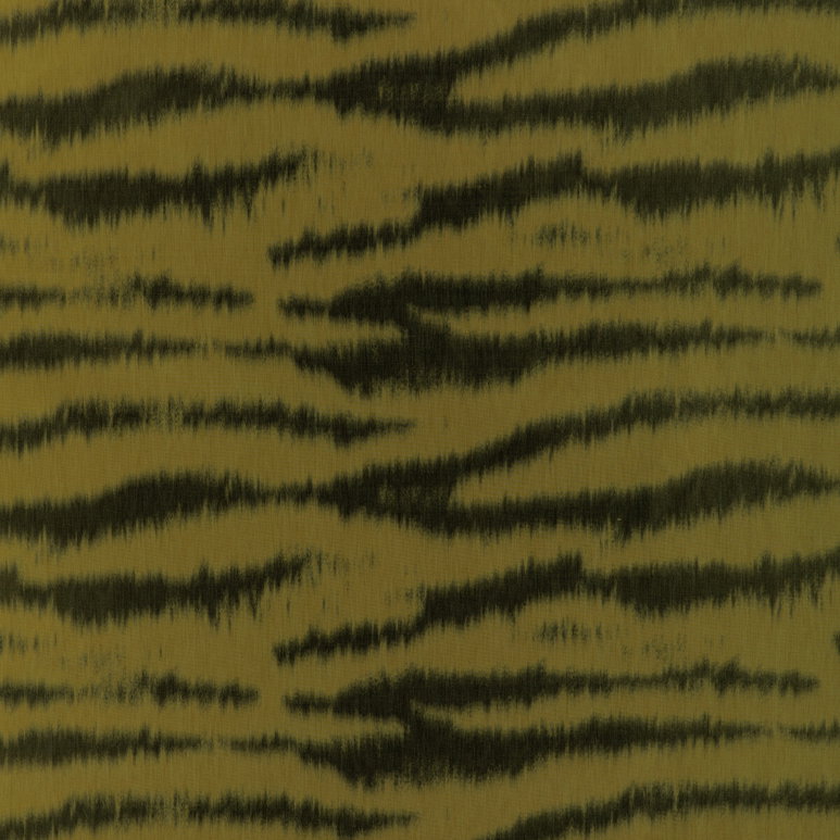 Brunschwig &amp; Fils Tigre Warp Print Citron Fabric