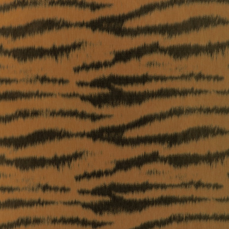 Brunschwig &amp; Fils Tigre Warp Print Gold Fabric