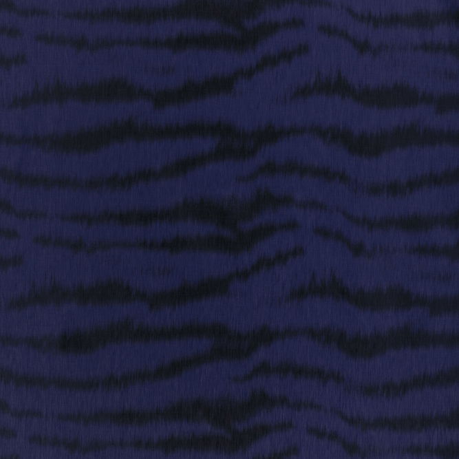 Brunschwig &amp; Fils Tigre Warp Print Lapis Fabric