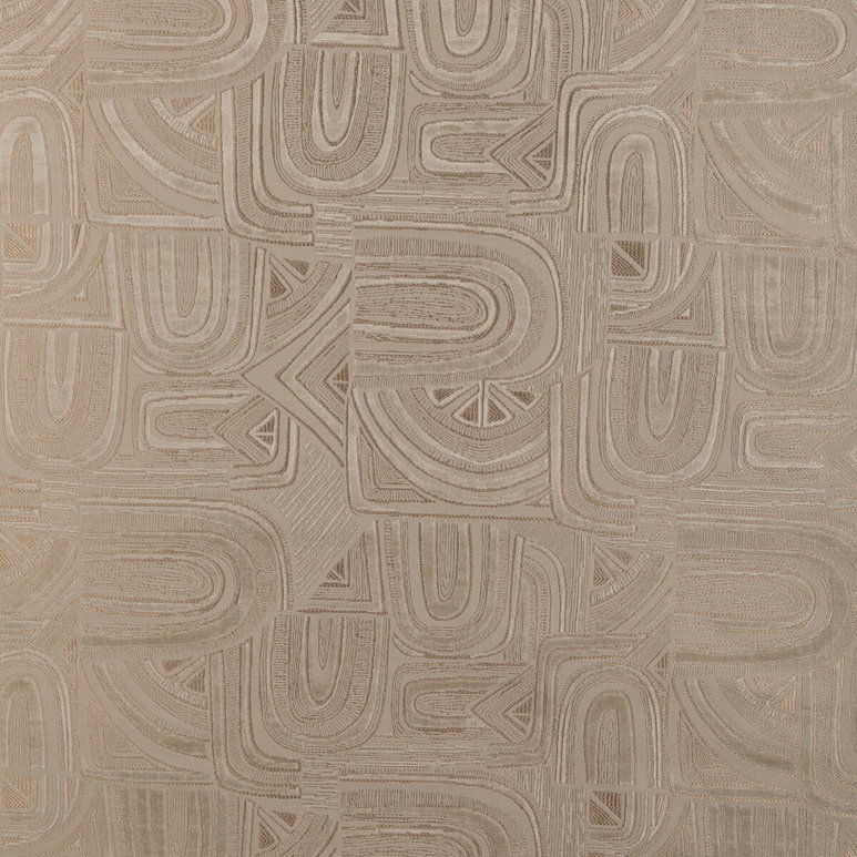 Brunschwig &amp; Fils Timbre Velvet Beige Fabric