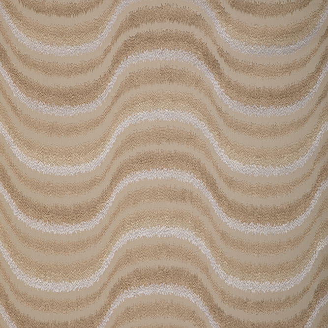 Brunschwig &amp; Fils Du Son Embroidery Beige Fabric