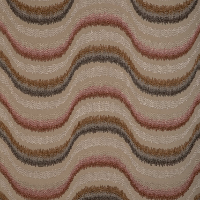 Brunschwig &amp; Fils Du Son Embroidery Granite Fabric