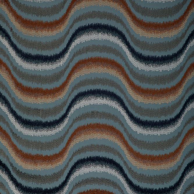 Brunschwig &amp; Fils Du Son Embroidery Topaz Fabric
