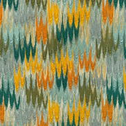 Brunschwig & Fils Duval Embroidery Teal/Topaz Fabric
