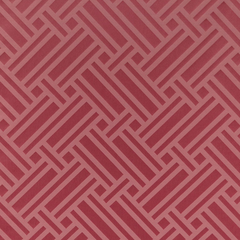 Brunschwig &amp; Fils Martel Weave Berry Fabric