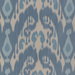 Brunschwig & Fils Bukara Warp Print Blue Fabric