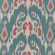 Brunschwig & Fils Bukara Warp Print Lake Fabric