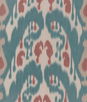 Brunschwig & Fils Bukara Warp Print Lake Fabric