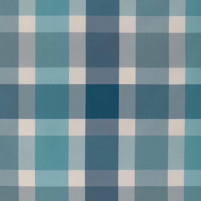 Brunschwig &amp; Fils Verdun Plaid Sky Fabric