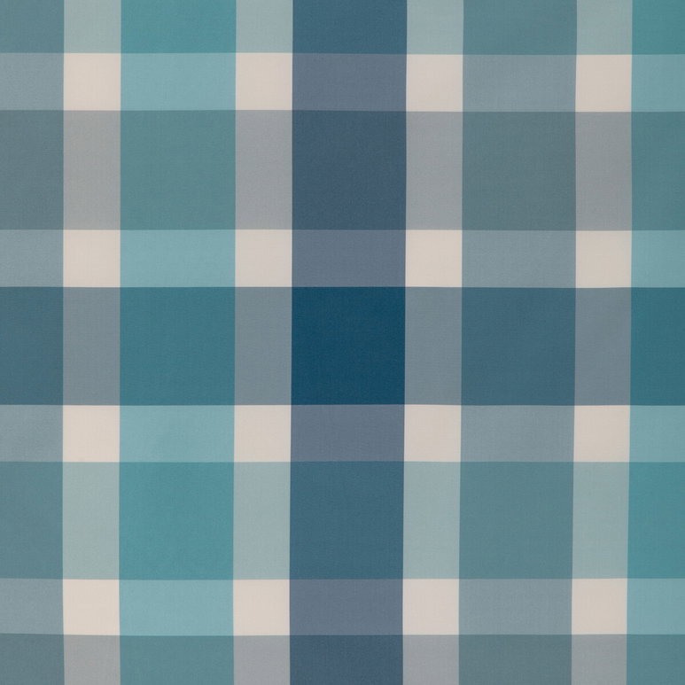 Brunschwig &amp; Fils Verdun Plaid Sky Fabric