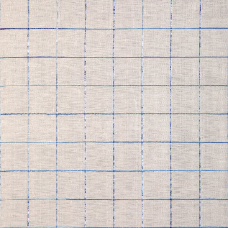 Brunschwig &amp; Fils Moulin Check Blue Fabric