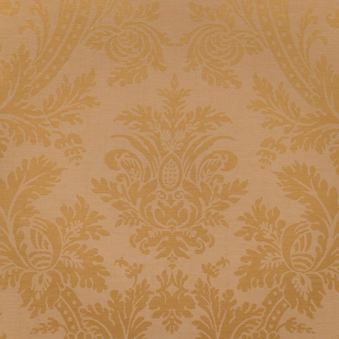 Brunschwig &amp; Fils Arnaud Damask Gold Fabric