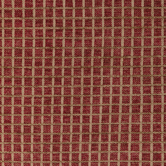 Brunschwig &amp; Fils Chiron Texture Red Fabric