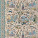 Brunschwig & Fils Shalimar Print Aqua/Leaf Fabric