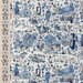 Brunschwig & Fils Shalimar Print Blue/Sand Fabric