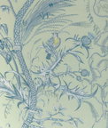 Brunschwig & Fils Bird And Thistle II Mint Fabric